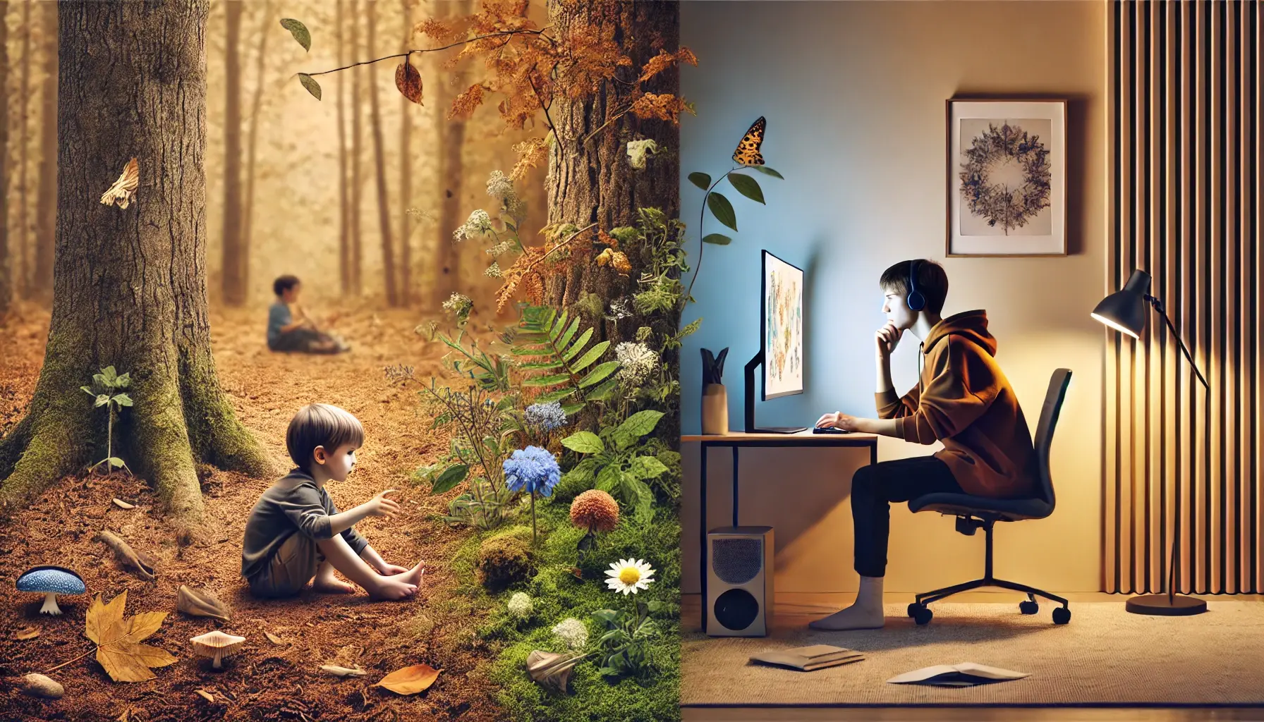 La banda ancha de la realidad: por una educación equilibrada entre naturaleza e inteligencia artificial